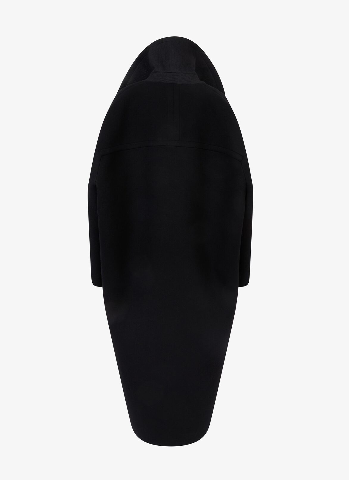 MANTEAU LONG EN LAINE ALAÏA MANTEAU LONG EN LAINE NOIR